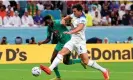  ?? Photograph: Martin Rickett/PA ?? Harry Maguire challenges Senegal’s Boulaye Dia in the last-16 tie.