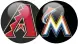  ??  ?? Marlins 9 Diamondbac­ks 5 MIA: 32-47 overall ARI: 44-34 overall