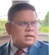  ??  ?? Datuk Lokman Noor Adam