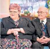  ??  ?? Foster parents Penny and Ron Jones, below, on ITV’S This Morning, were not told of Ahmed Hassan’s history