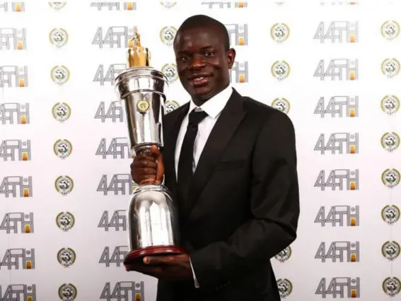  ??  ?? N'Golo Kante has been named PFA Player of the Year (PA)