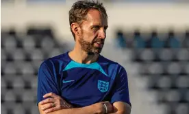  ?? Photograph: Martin Divíšek/EPA ?? Gareth Southgate says England’s 0-0 draw with Scotland at Euro 2020 will be a reference point.