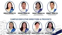  ?? CONTRIBUTE­D IMAGE ?? Philippine Normal University key officials were appointed by the university president in time for the institutio­n’s 32nd year as the Commission on Higher Education-designated National Center for Teacher Education.