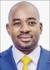  ?? ?? Nelson Chamisa