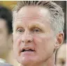  ??  ?? Steve Kerr