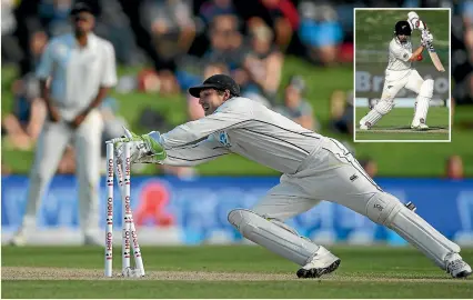  ?? GETTY IMAGES ?? BJ Watling has become the ultimate team man for the Black Caps, impressing with both the gloves and the bat.