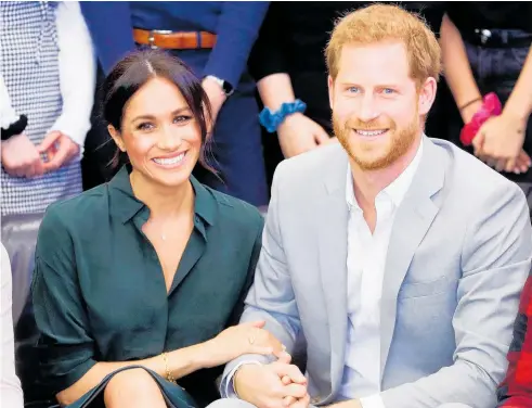  ?? Photo / Getty Images ?? Newlyweds Prince Harry and Meghan, Duchess of Sussex, are visiting New Zealand for five days from October 28.