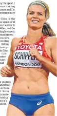  ??  ?? Dafne Schippers