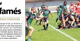  ?? (Photo J.-J. N.) ?? Les joueurs du RCVRGP sont prêts pour le défi de dimanche contre Berre XV.