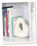  ??  ?? Hay’s W&S Sculptural Bookend is £65 at monologuel­ondon.com
