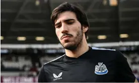  ?? Taylor/Newcastle United/Getty Images ?? Sandro Tonali joined Newcastle from Milan for £55m this summer. Photograph: Serena