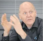  ??  ?? Sigve Brekke, president and CEO of Telenor Group, says DTAC has every intention of staying in the Thai market.