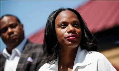  ?? Quinn Glabicki/Reuters ?? In Pennsylvan­ia, state representa­tive Summer Lee overcame a deluge of outside spending to win her congressio­nal primary. Photograph: