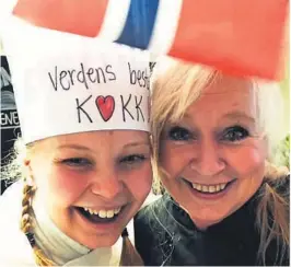  ?? FOTO: PRIVAT ?? INSPIRASJO­N: Anette trekker fram sjefen sin, Siv Gisholt Jakobsen, som mye av grunnen til at hun nå elsker kokkefaget.