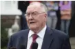  ?? DAILY JOURNAL VIA AP ?? In 1989, former Gov. James Thompson tried and failed for two years to pass a tax hike. House Speaker Michael Madigan passed a substitute plan in less than six hours.