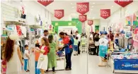  ??  ?? During the Super Sale, shoppers will get the opportunit­y to pick up amazing deals, including discounts of up to 90 per cent.