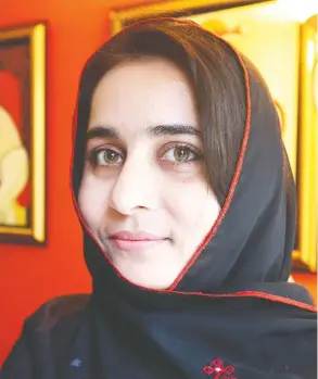  ?? DAVE ABEL / TORONTO SUN / POSTMEDIA NETWORK ?? Karima Baloch is the second known Balochi activist to be found dead in the last nine
months. Toronto police say they are treating her death as a non-criminal matter.