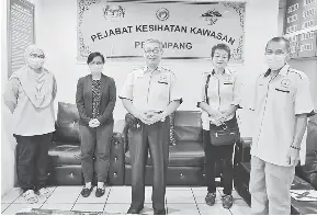 Persatuan Hak Asasi Rakyat Sabah kunjungi Jabatan Kesihatan 