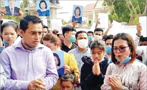  ?? SUPPLIED ?? Over 200 Siem Reap residents have asked Prime Minister Hun Sen to release Enarita CEO Dim Suon Nat.