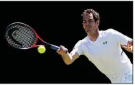  ?? AP/JOHN WALTON ?? Britain’s Andy Murray, a two-time Wimbledon champion, is not seeded for this year’s tournament, which begins Monday, because he’s not ranked in the top 150.