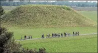  ?? Democrat-Gazette file photo ?? Visitors to Toltec Mounds Archeologi­cal State Park can get a prehistori­c perspectiv­e on the start of summer at the park’s annual Summer Solstice Celebratio­n. The event includes hands-on activities and tours of the mounds.