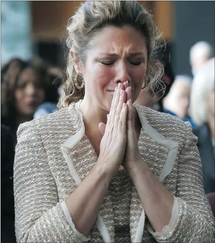  ?? TONY CALDWELL/OTTAWA SUN FILES ?? Sophie Grégoire-Trudeau burst into impromptu song during the recent Dream Keepers 12th Annual Celebratio­n of Martin Luther King Jr. Day in Ottawa.