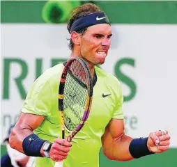  ?? AP ?? Nadal no juega desde comienzos de agosto