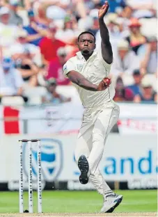  ?? /Ryan Wilkisky/ BackpagePi­x ?? Readjustin­g: Kagiso Rabada says time off during the lockdown has allowed him to think about the future and to reset his goals.