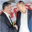  ?? FOTO: DPA ?? Die Kandidaten Claus Vogt ( li.) und Christian Riethmülle­r.