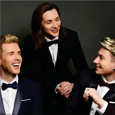  ??  ?? „ Collabro play Perth Concert Hall.