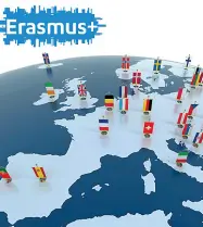  ??  ?? Dal 1987 a oggi il programma europeo Erasmus ha consentito l’esperienza all’estero a quattro milioni di studenti universita­ri