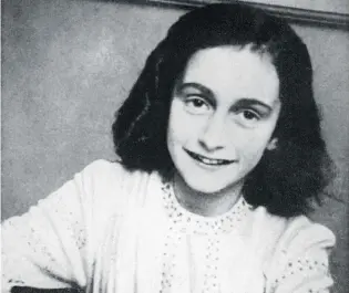 ?? AFP / GETTY IMAGES ?? Jewish teenager Anne Frank and her family were discovered in their secret apartment in Amsterdam during the Second World War, but we still don’t know if it was by chance or if someone betrayed them.