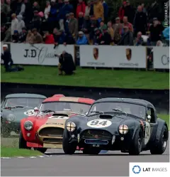  ??  ?? Historic racing strikes a chord with reader Dutton