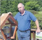  ??  ?? John Howard pictured at Corrin Nature Reserve, winners of a Mayor’s Community Award.