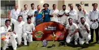  ?? Supplied photo ?? NAS Mammoths won the final by 24 runs. —