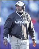  ?? BRETT DAVIS, USA TODAY SPORTS ?? Coach Tim Lewis’ Birmingham Iron lost for the first time this season in Week 4.