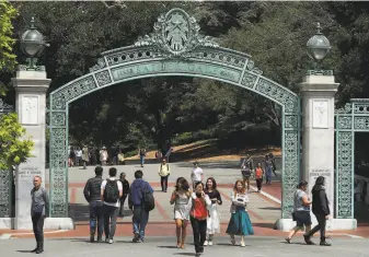  ?? Ben Margot / Associated Press 2018 ?? The University of California’s Board of Regents is scheduled to vote on July 22 on whether to raise tuition at UC Berkeley and the system’s other eight undergradu­ate campuses.