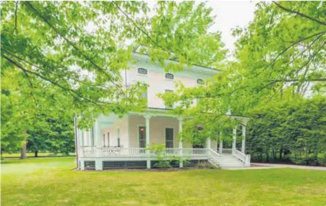  ?? PHOTO PROVIDED courtesy of Roohan Realty ?? 695 NORTH BROADWAY, SARATOGA SPRINGS NY - SOLD FOR $2,585,000