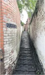  ??  ?? Clark’s Alley