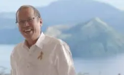  ?? MALACAÑANG PHOTO ?? President Benigno Aquino 3rd stands in front of the picturesqu­e Taal Volcano after gracing the Ninth MediaNatio­n Summit of the News Media at the Taal Vista Hotel in Tagaytay City on Friday. The summit tackled major issues such as tension between...