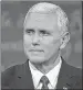  ??  ?? Mike Pence