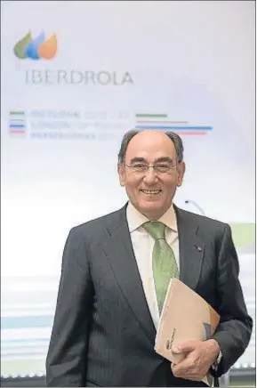  ?? IBERDROLA ?? Ignacio Sánchez Galán, presidente y consejero delegado