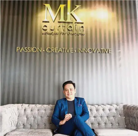  ??  ?? Passing the baton: Khiu hopes to inspire youth to be entreprene­urs that contribute to society.