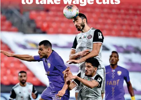  ?? AGL ?? The FA gave the green signal for clubs to temporaril­y deduct a maximum of 40 per cent of the monthly salaries of their players and coaches.-