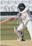  ?? ?? Prince Bedi was the star man once again for Scarboroug­h 2nds