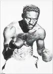  ??  ?? Ezzard Charles, the Cincinnati Cobra, who amassed a 95-25-1 boxing record in three weight divisions, retained the heavyweigh­t championsh­ip with a unanimous decision over Joe Louis, 68 years ago today.