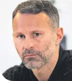  ??  ?? Wales boss Ryan Giggs