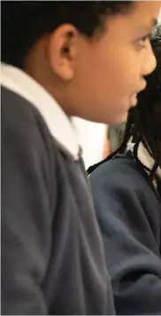  ?? ?? Back to class: After delivering his Autumn Statement yesterday, Chancellor Jeremy Hunt meets pupils at St Jude’s Church of England Primary School in Southwark, south London