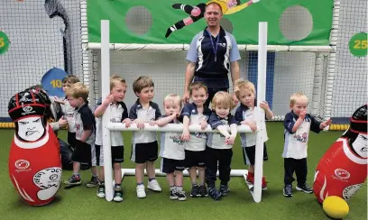  ??  ?? ●● Bollington based Rugby Coach Alick Willis, has been voted Best after School Activity Class and Best Class for 2 to 4 year olds in Macclesfie­ld by national parents’ website Mums in the Know