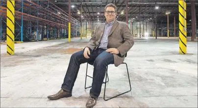 ?? CP PHOTO/ADRIAN WYLD ?? Chuck Rifici poses for a photo Friday, Sept. 27, 2013, in Smiths Falls, Ont. The marijuana industry pioneer is turning to streaming, a business model often used in mining, to tackle what he says are growing pains facing the rapidly expanding sector.